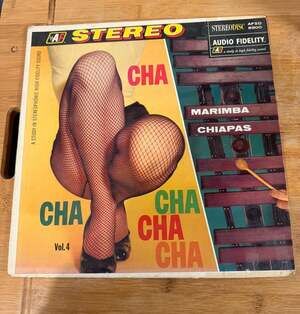 Marimba Chiapas - Cha Cha Cha Vol. 4 Audio Fidelity Stereodisc LP